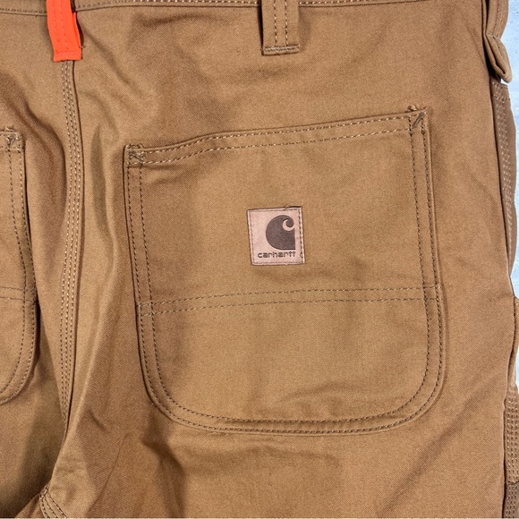 CARHARTT 34 X 32 Pants Double Front Panel Work/Chore/Hunting Pants | Duck color - Picture 7 of 9